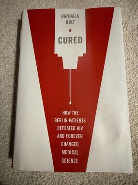 Cured by Nathalia Holt - Red & White Coffee Table Book